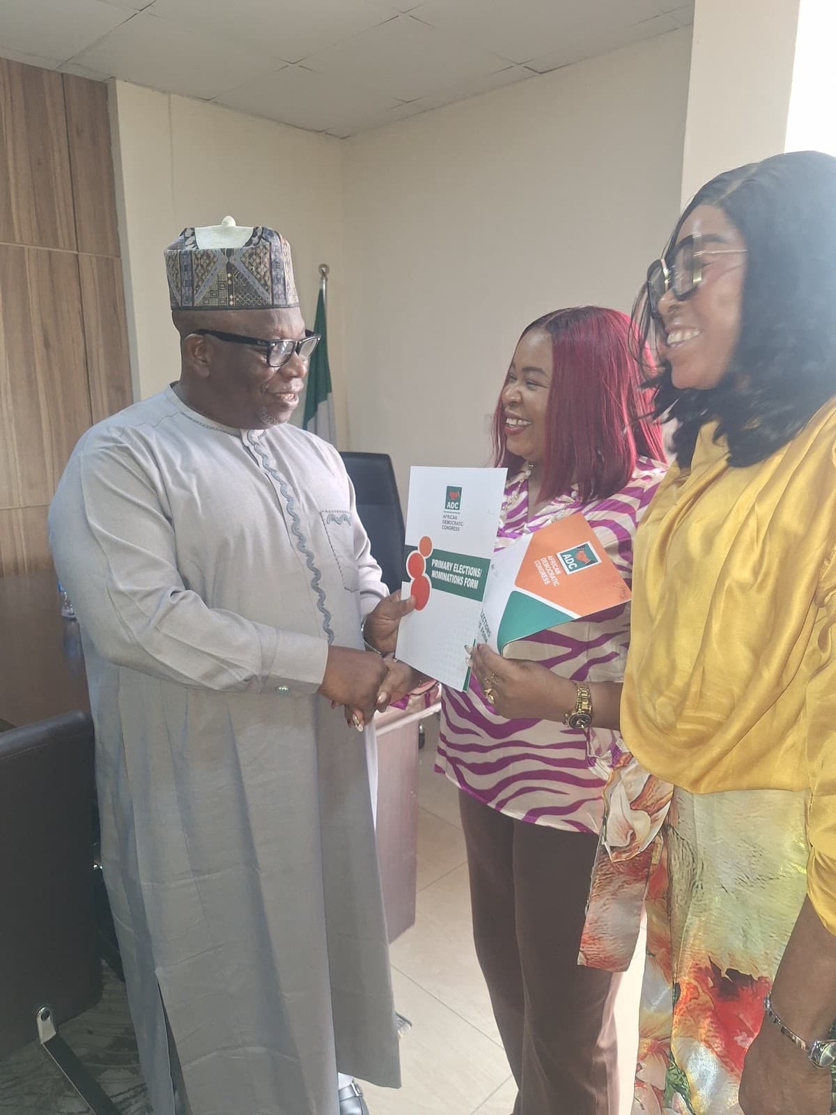 Mabel Magbulu, House of Representatives Aspirant, Purchases ADC Nomination Form